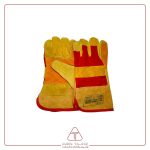 دستکش چرمی ساق کوتاه کفه دوبل GSE