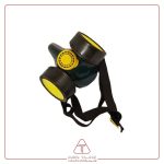 ماسک نیم صورت دو فیلتر تک پلاست