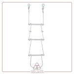 نردبان طنابی آلمینیومی