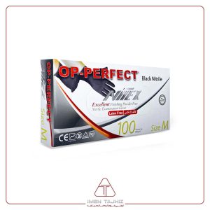 دستکش نیتریل مشکی