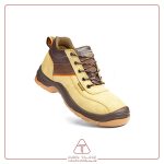 کفش ایمنی ساق بلند ساتر مدل ولف خاکی