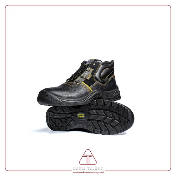 Sutter-tiger-model-long-leg safety-shoes-black-خرید