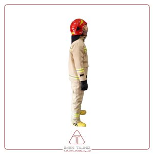فروش لباس آتش نشانی fire man رنگ خاکی