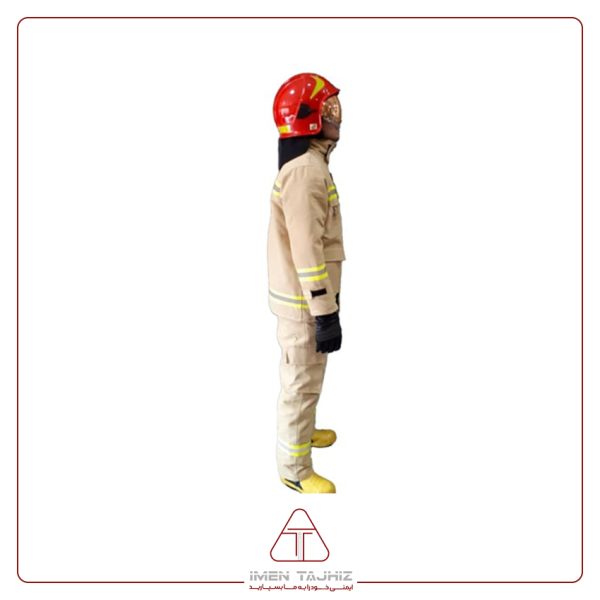 فروش لباس آتش نشانی fire man رنگ خاکی
